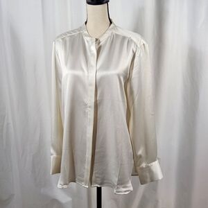 NWT Rachel Zoe Cream Women's Blouse Size L